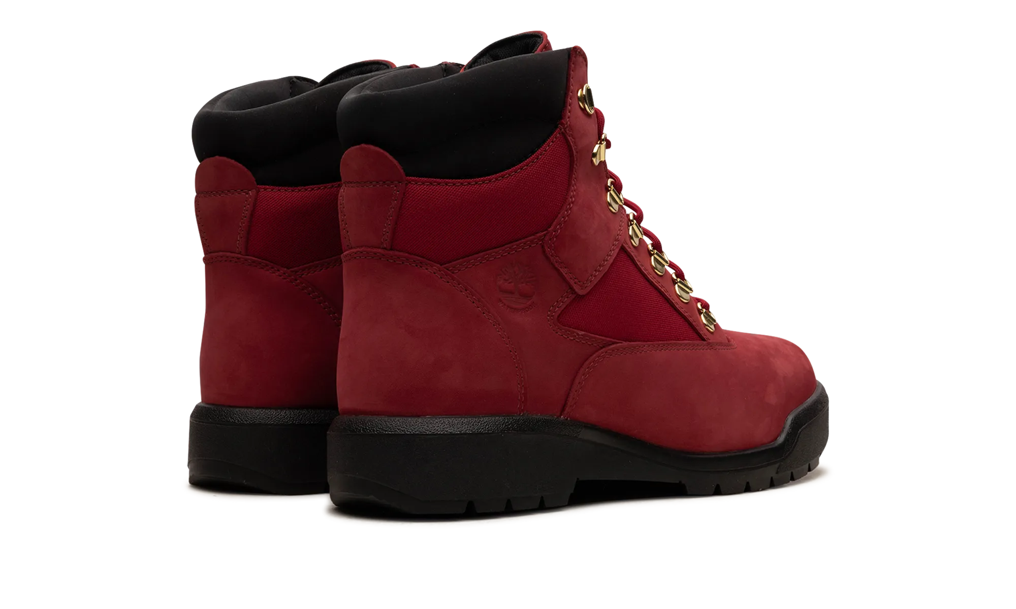 6 Inch Field Boots "Dark Red"