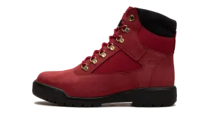 6 Inch Field Boots "Dark Red"