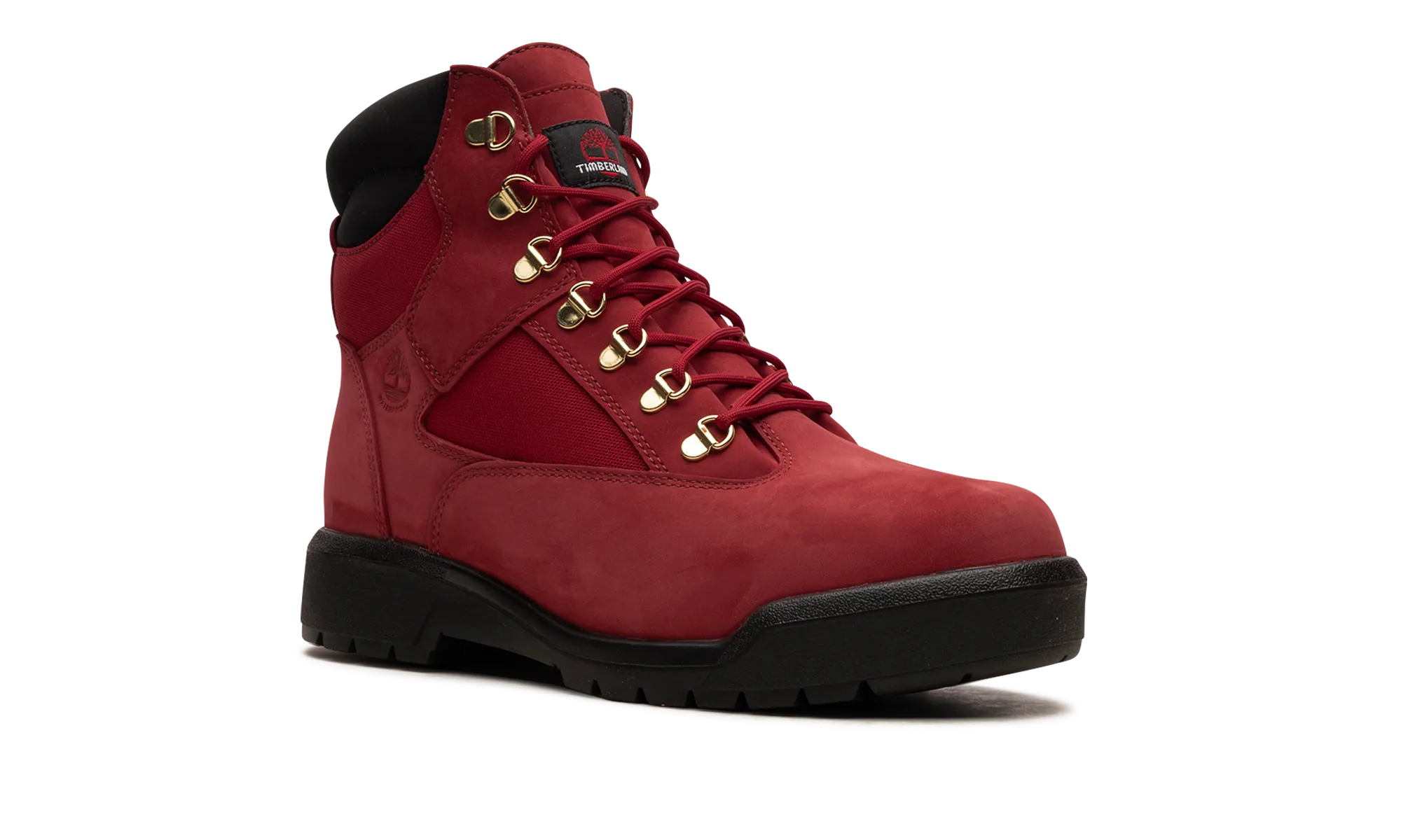 6 Inch Field Boots "Dark Red"