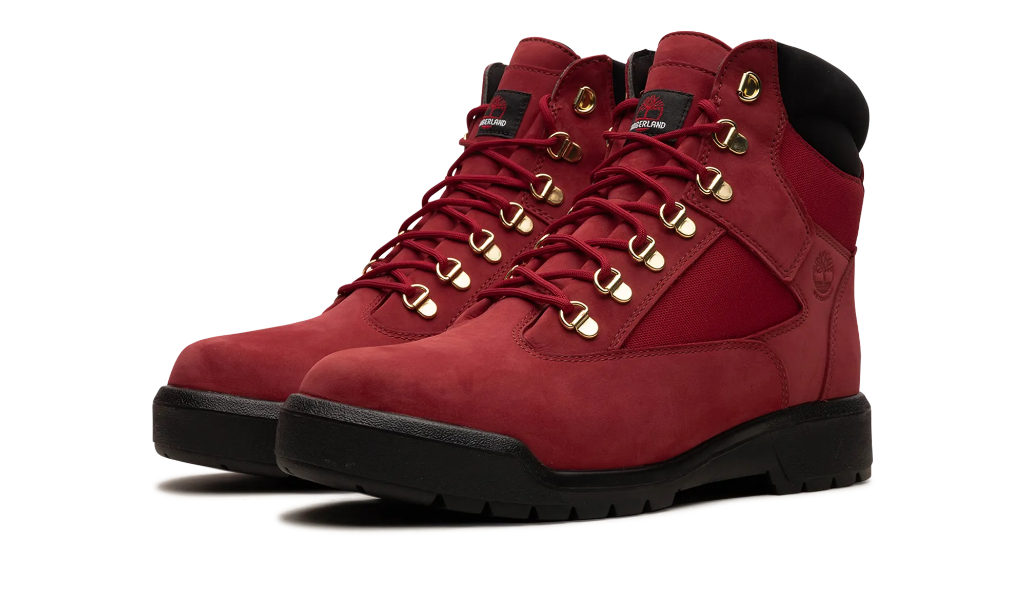 6 Inch Field Boots "Dark Red"