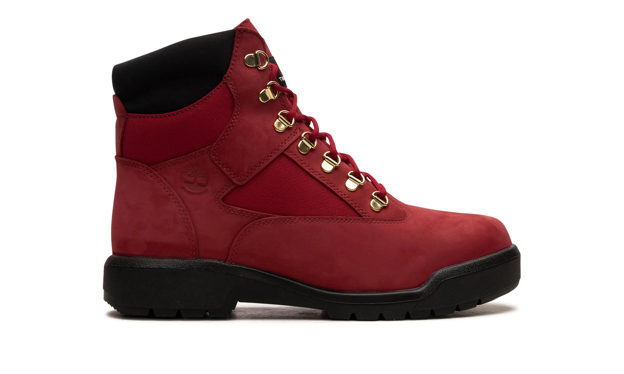 6 Inch Field Boots "Dark Red"