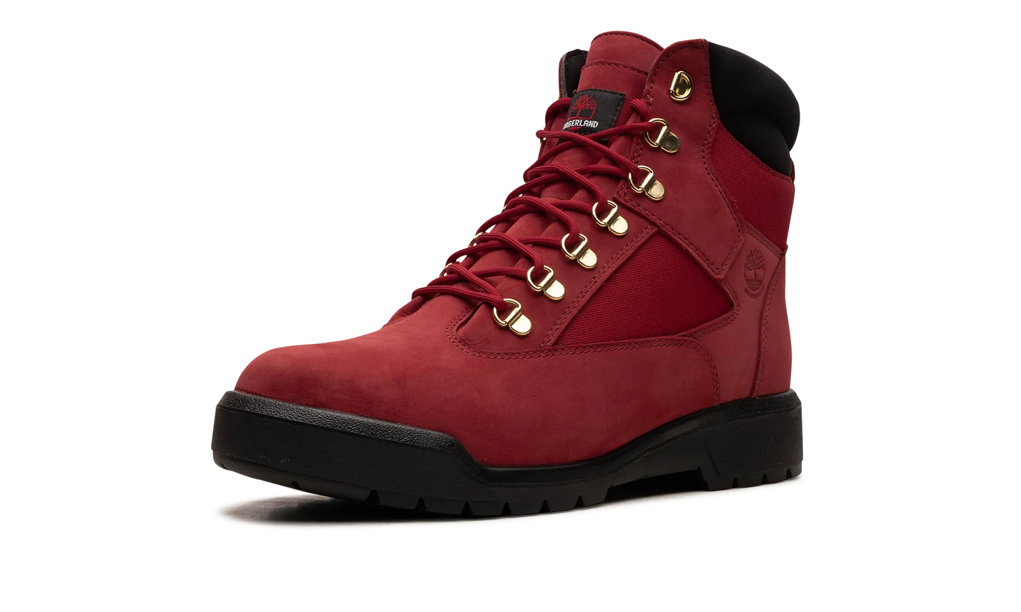 6 Inch Field Boots "Dark Red"