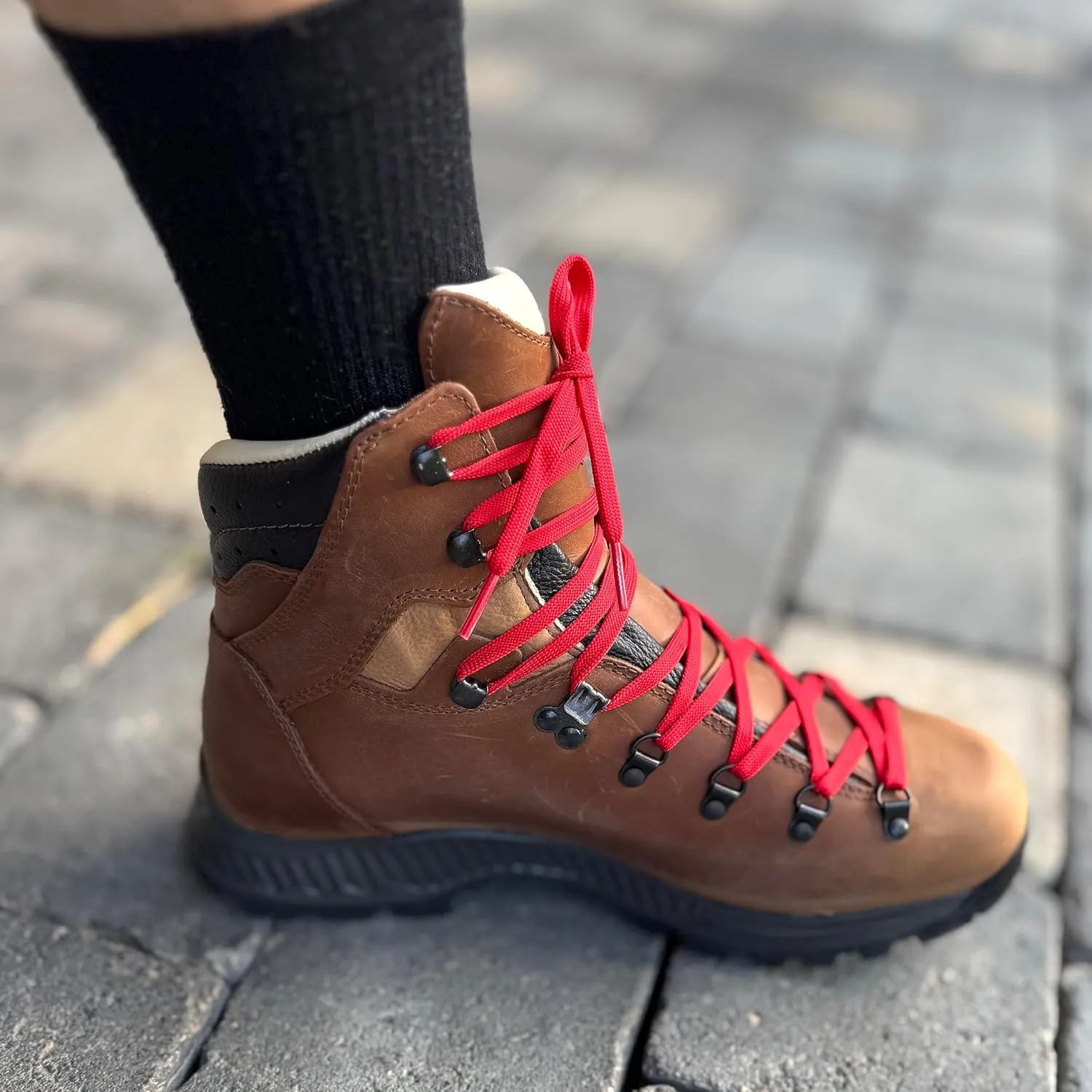 Alpina Ladakh - Premium Men's Mountaineering Boots Waterproof Full Leather Ankle High Shoes Outdoor Footwear Durable Hand Made in Europe