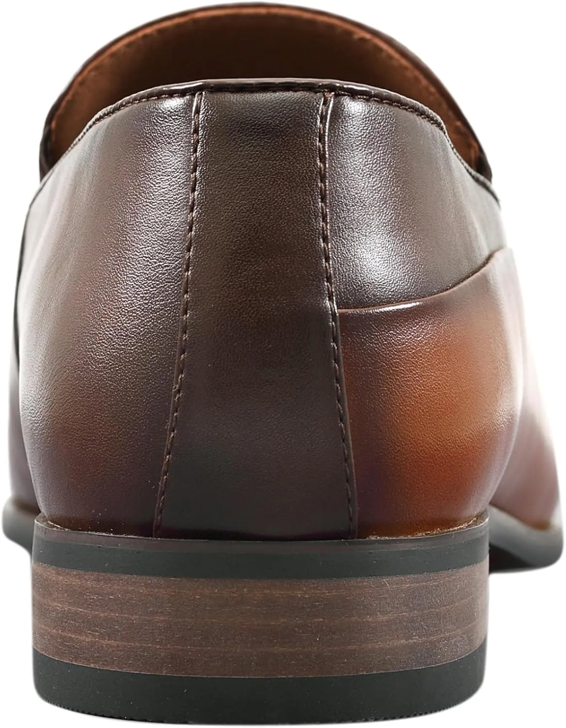 Amali Men’s Slip-On Shoes with Metal Bit Dress Shoes for Men Formal Loafers for Men Smoking Tuxedo Shoes