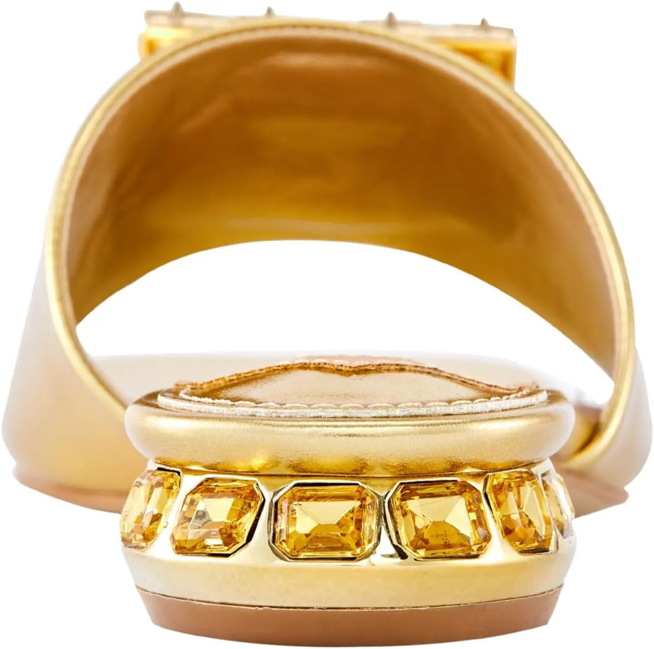 Amore Metallic Jewel Slide