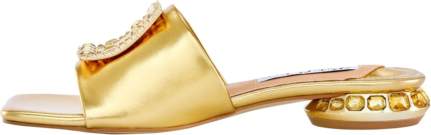 Amore Metallic Jewel Slide