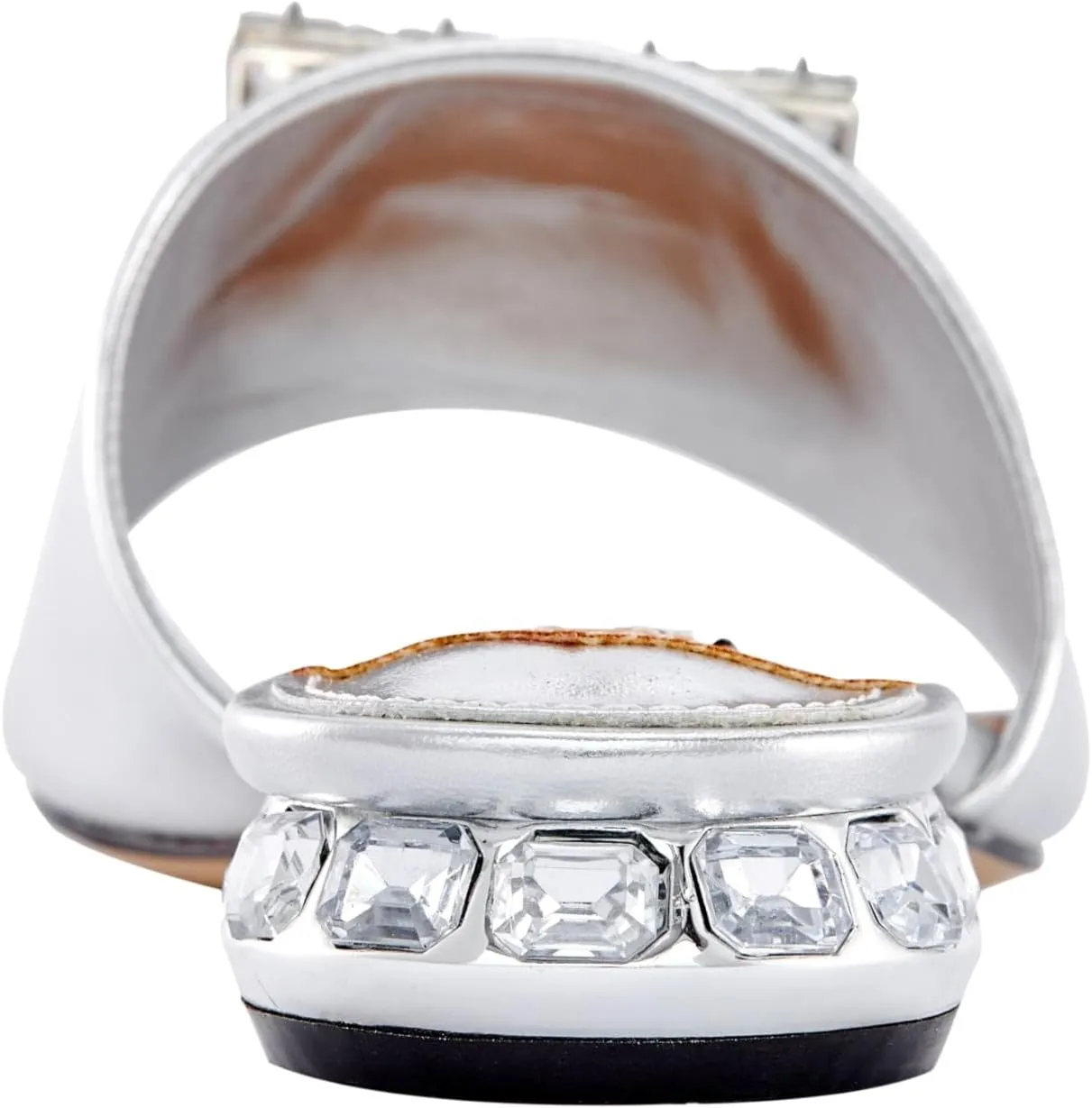 Amore Metallic Jewel Slide
