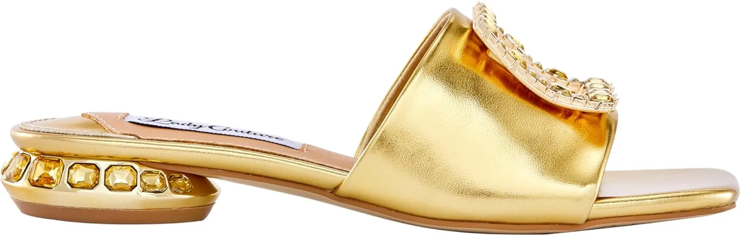 Amore Metallic Jewel Slide