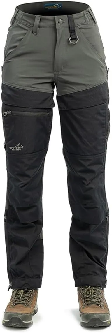 ARRAK OUTDOOR Hybrid Pants Lady, Inseam 32", DWR Treated, Seven Belt Loops, Water-Resistant, 4-Way Stretch Fabric