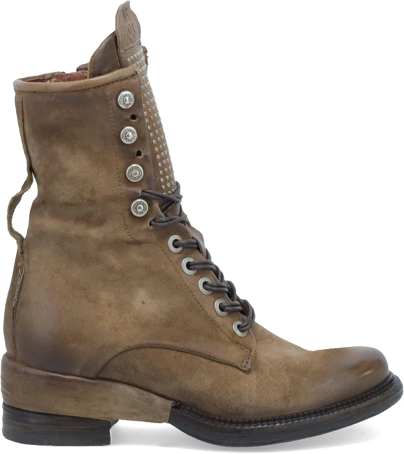 A.S.98 Saunder Women's Lace-Up Combat Boot