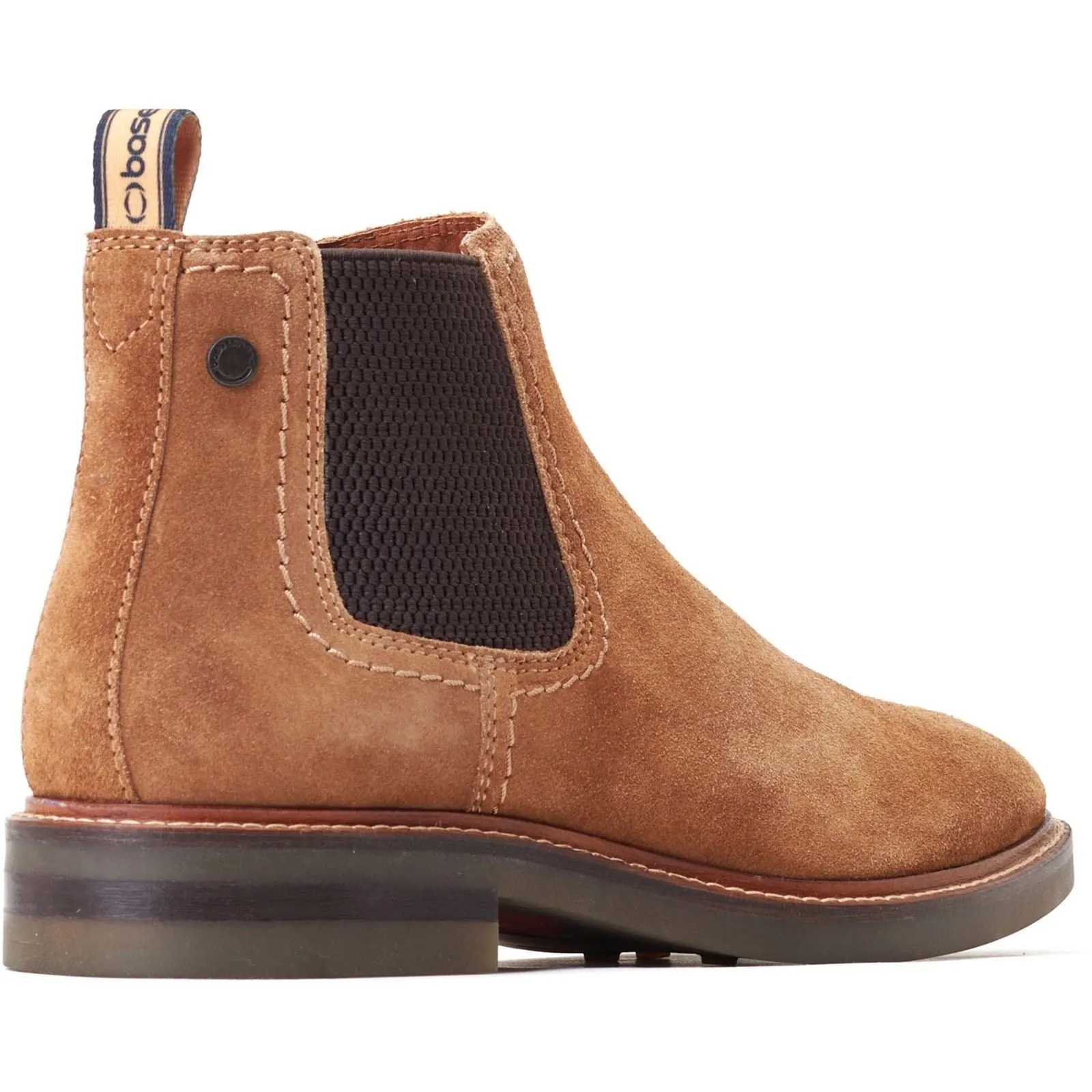 Base London Men's Portland Chelsea Boot in Ginger