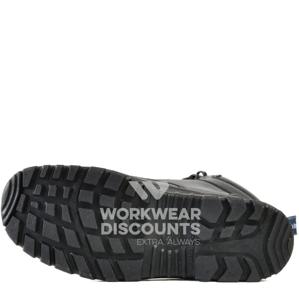 Bata Saturn Lace Up Steel Cap Boots Black