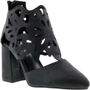Bellini Cleo Women's Pointed Toe Laser Cut Bootie