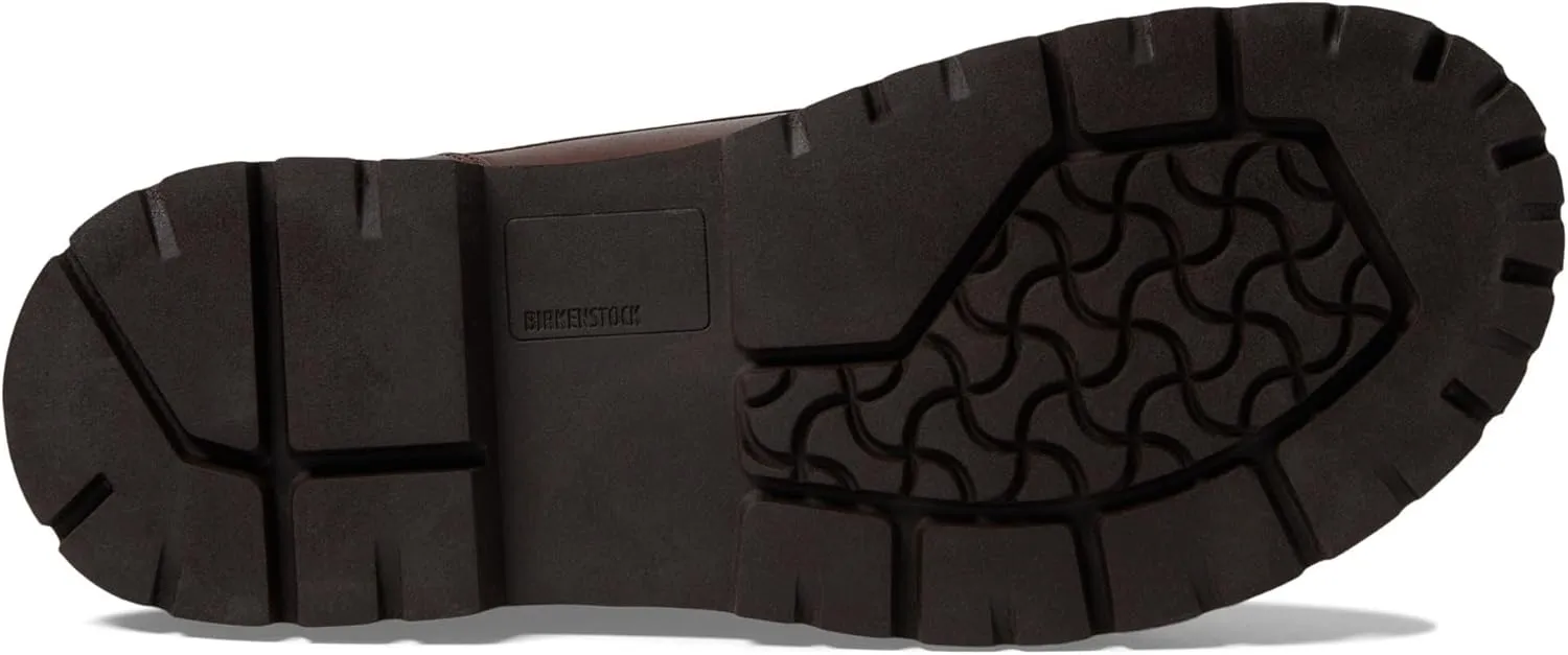 Birkenstock Men's Highwood Mid Lace-up Deep Blue-Leather Chelsea Boot