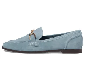 Blue Premium selection Almond Baby Stacked Secure delivery Madden Heel Toe Loafer Flat On Steve Slip Carrine Dress