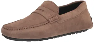 BOSS Suede Penny Loafer Moccasins