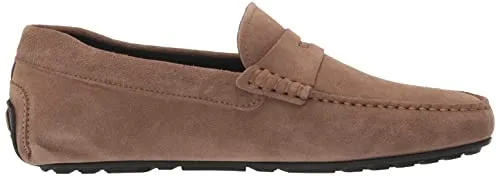 BOSS Suede Penny Loafer Moccasins