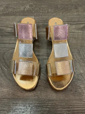 Bresley Avator Metallic Mix Slip On Dress Shoe