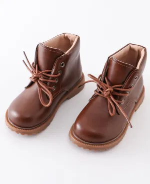 Brown lace up Boots
