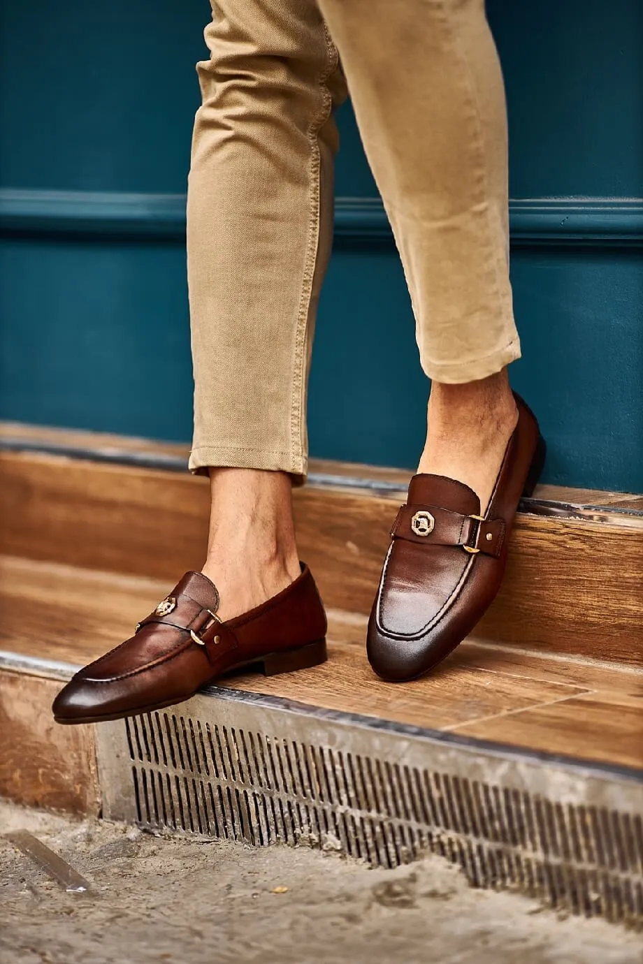 Brown Penny Oasis Loafers