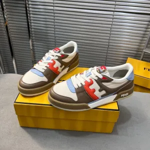 CALFSKIN FENDI MATCH BROWN LOW COFFEE Value-based AND FENDI MESH TOPS WHITE MIX Seasonal clearance IN