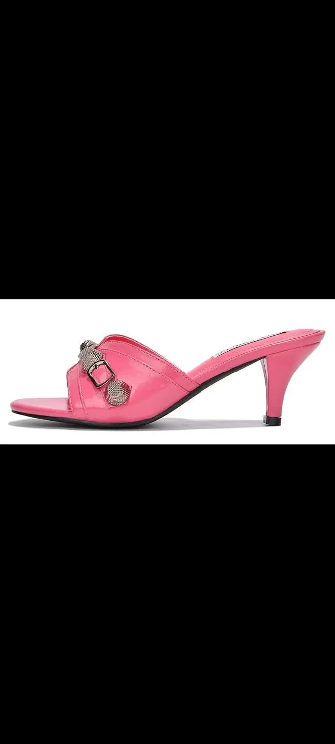 Cameli Open Toe Barely There Heels (Cameli)