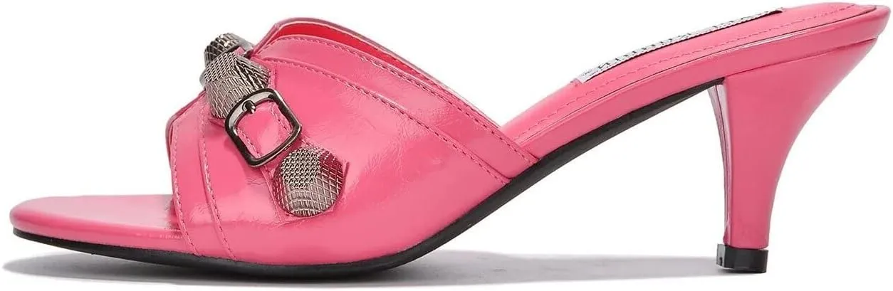 Cameli Open Toe Barely There Heels (Cameli)