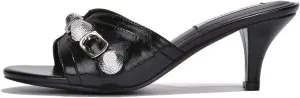 Cameli Open Toe Barely There Heels (Cameli)