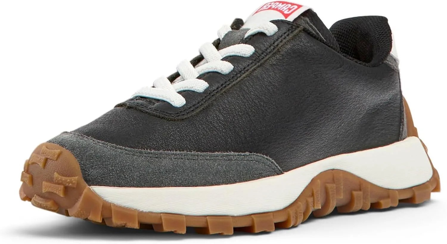 Camper Kids Sneaker, Black, 3.5 US Unisex Big Kid
