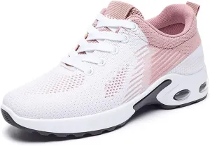 Cathalem Musabela Orthopedic Sneakers for Women, Comfortable Orthopedic Shoes Mesh Casual Breathable Knit Air Cushion Shoes