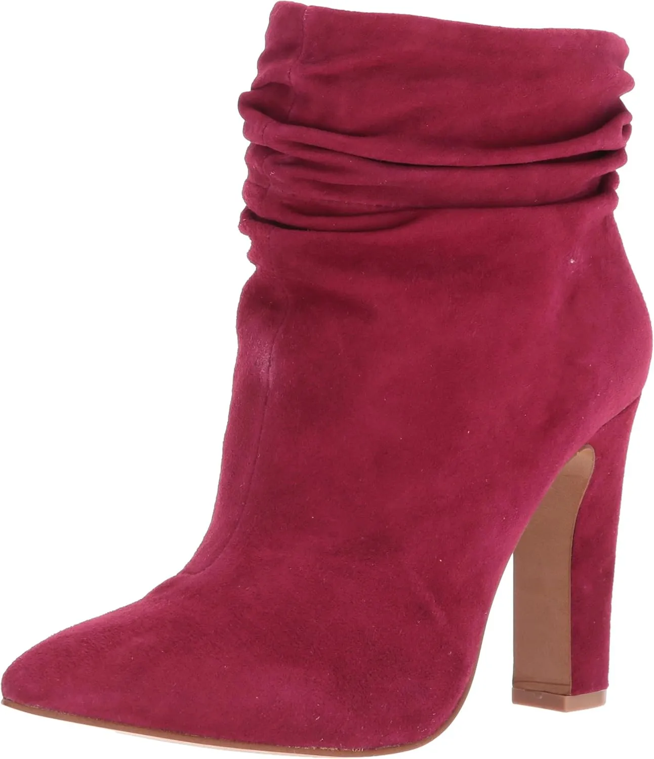 Chinese Laundry Kristin Cavallari Women's Kane Ankle Bootie, red Suede, 6.5 M US