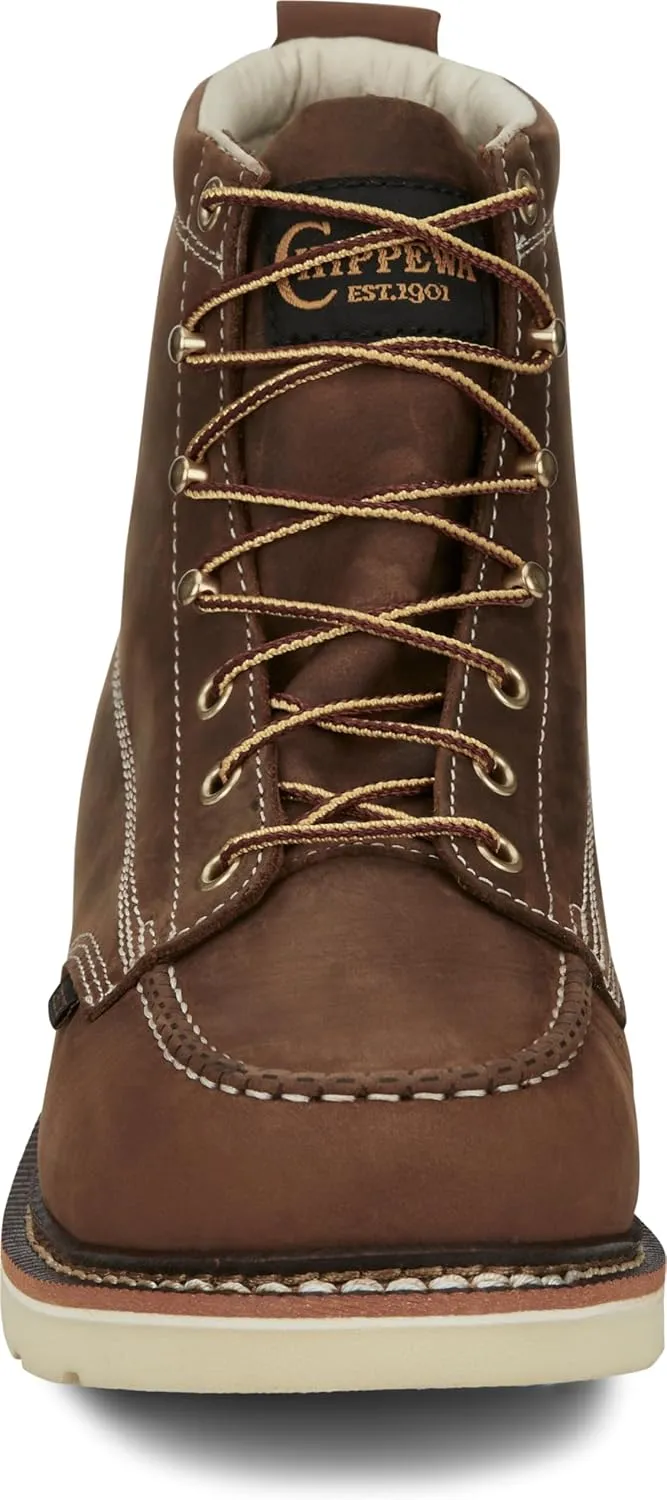 Chippewa Men's Edge Walker 6" Lace Up Wedge Work Boot