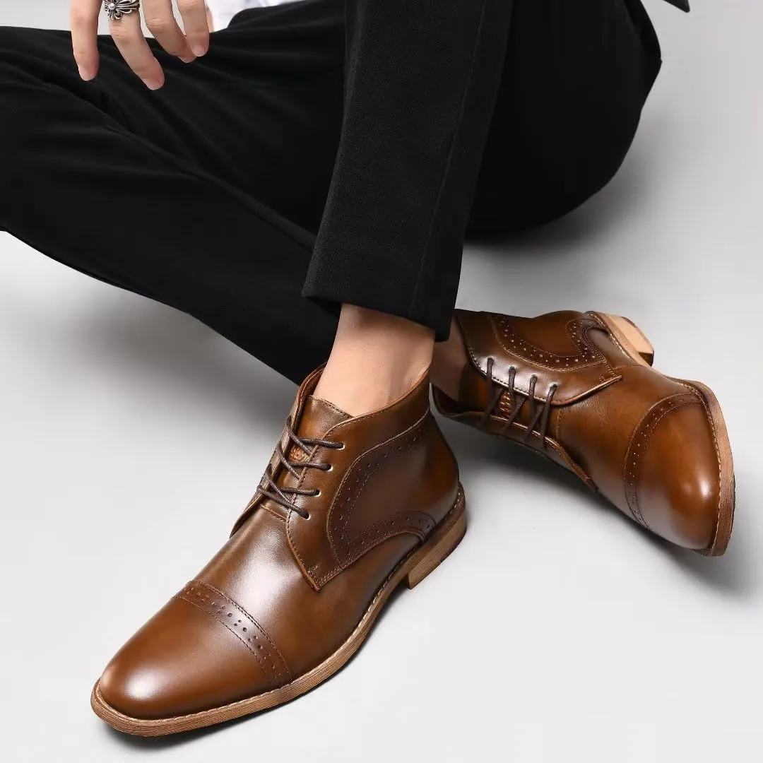 Chukka Boots Fashion and Comfort Casual Oxfords Ankle Lace Up Boot