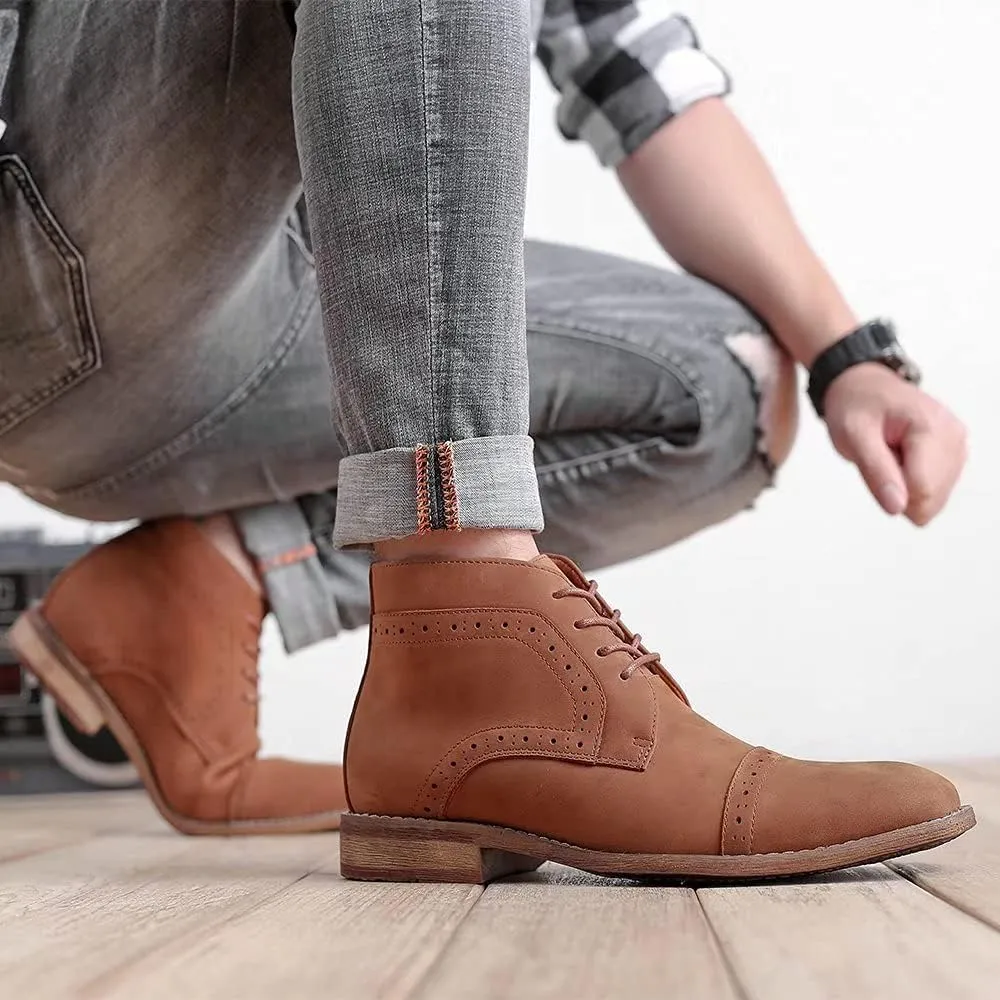 Chukka Boots Fashion and Comfort Casual Oxfords Ankle Lace Up Boot