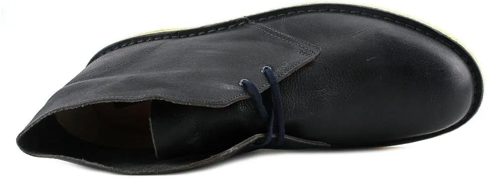 Clarks ORIGINALS Desert Boot Boots Navy Leather Mens