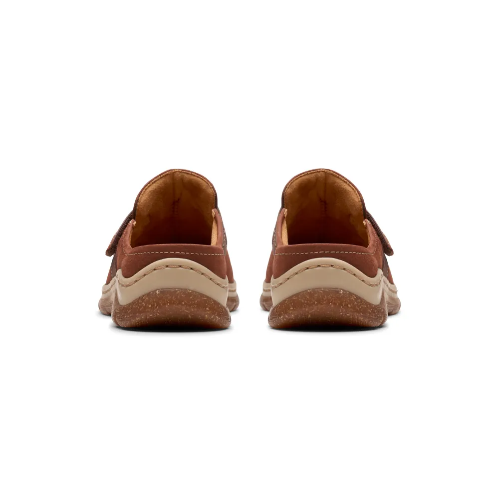 Clarks Orlene British Tan Nubuck Clog (Women's)