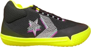 Converse Unisex All Star BB Evo Mid (Black/Lemon Venom, 5.5)