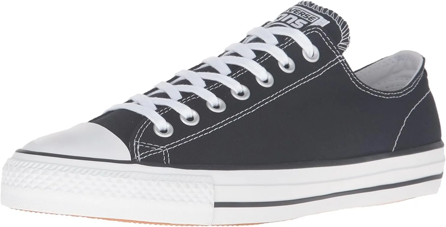 Converse Unisex Chuck Taylor All Star Pro Ox Black/White Skate Shoe 8.5 Men US / 10.5 Women US