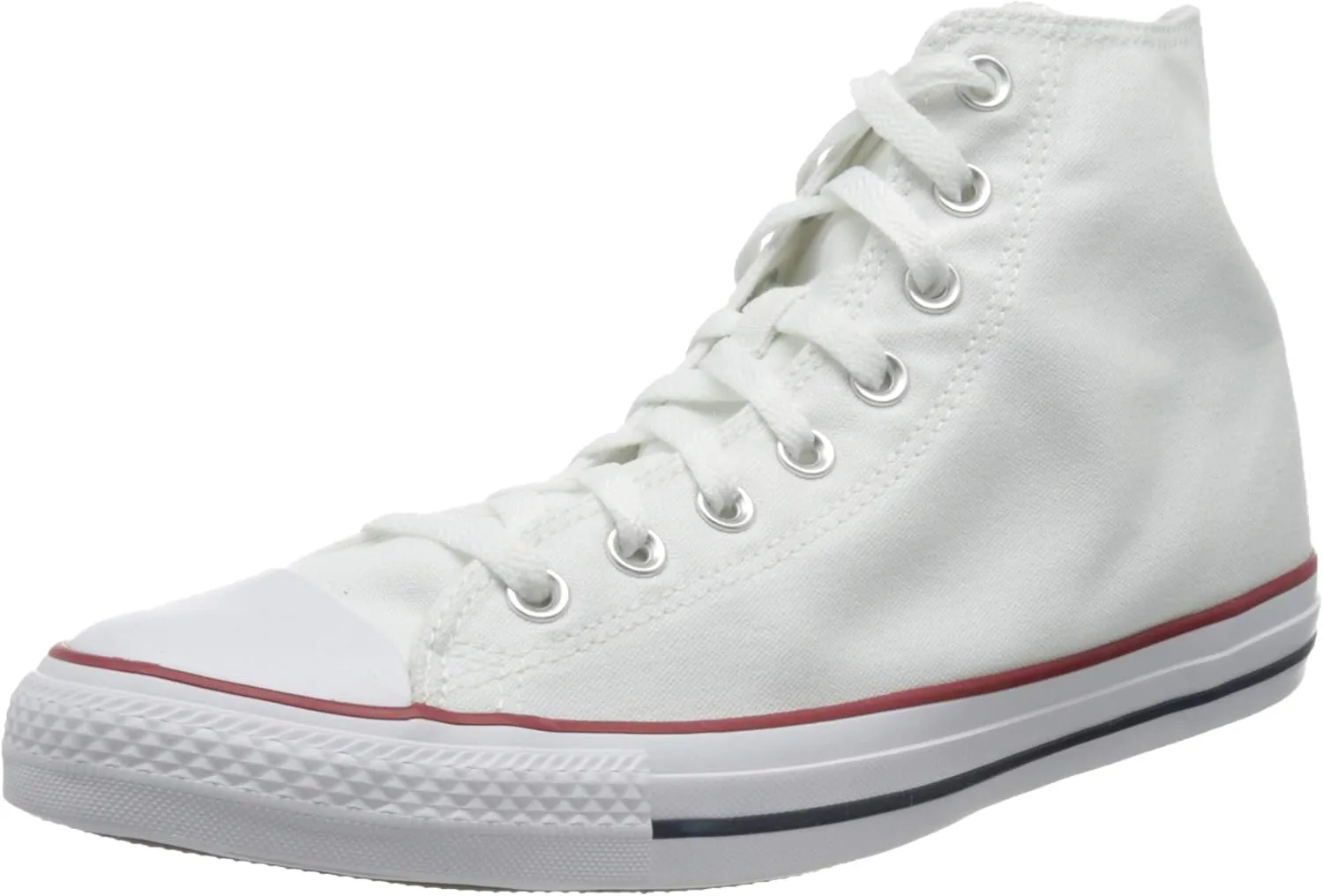 Converse Womens All Star Hi High Top Chuck Taylor Chucks Trainers - White - 8.5