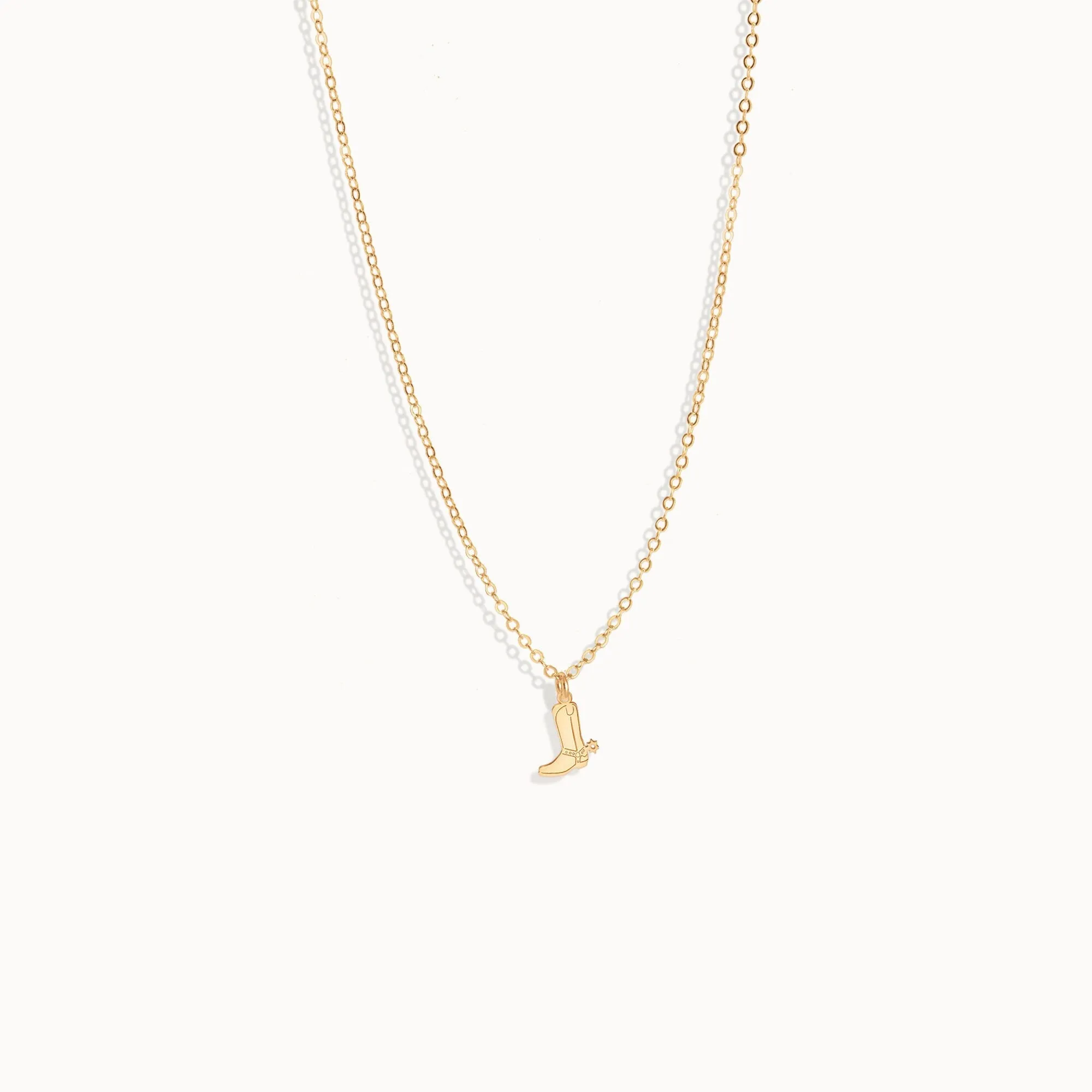 Cowboy Boot Necklace