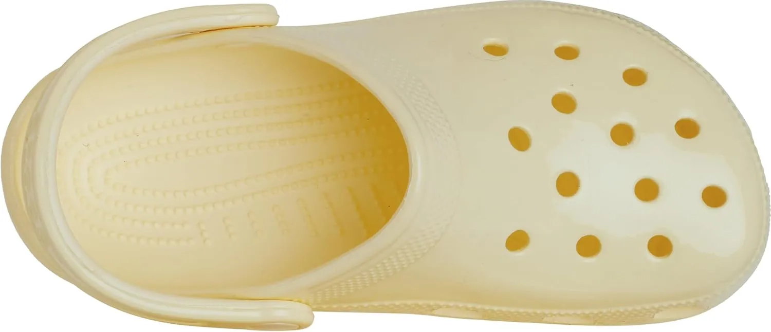 Crocs Unisex-Adult Classic Sparkly Clog, Metallic and Glitter Shoes