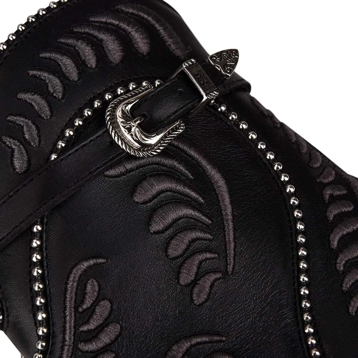 Cuadra Women's Bootie in Genuine Python Leather and Bovine Leather