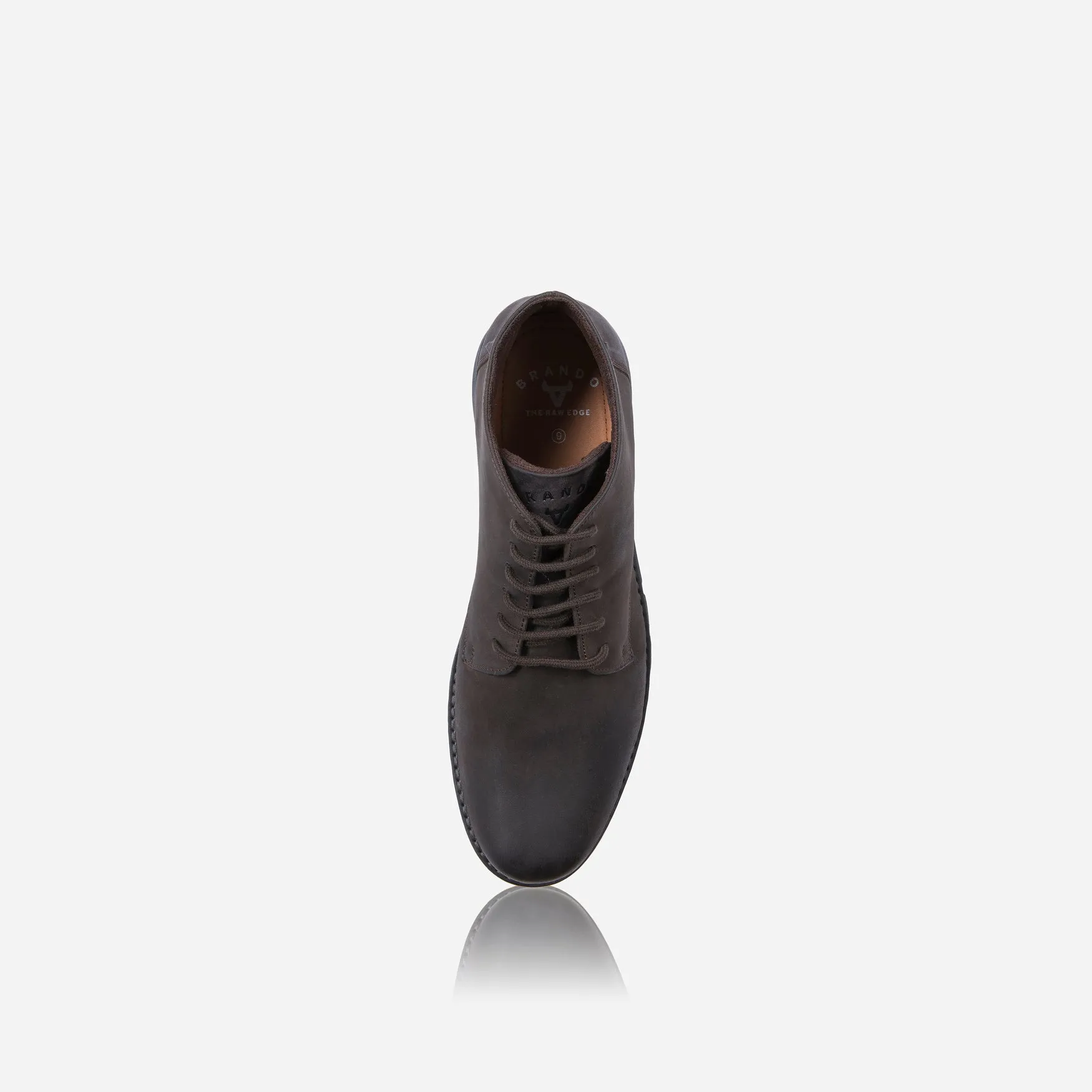 Damon Tuskey Lace Boot, Coffee