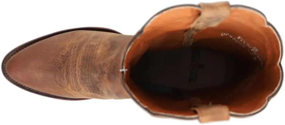 Dan Post Mens Albany Round Toe Casual Boots Mid Calf - Brown