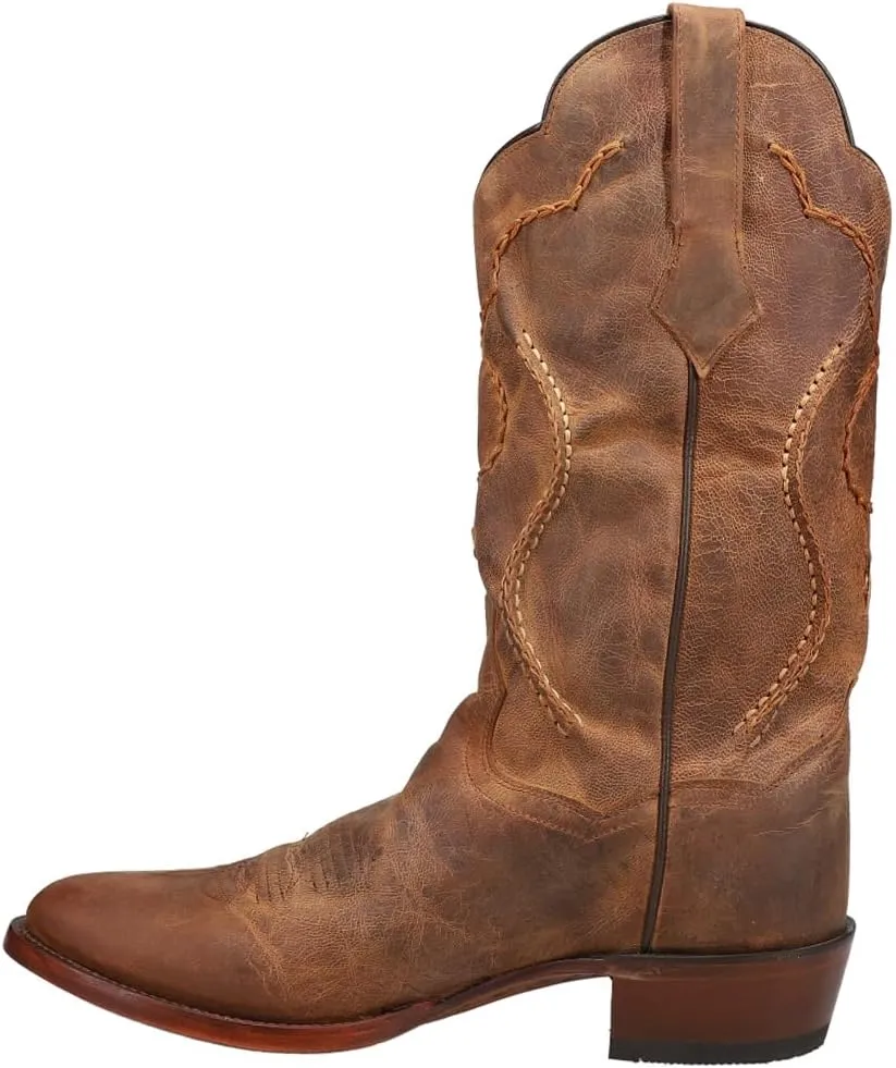 Dan Post Mens Albany Round Toe Casual Boots Mid Calf - Brown