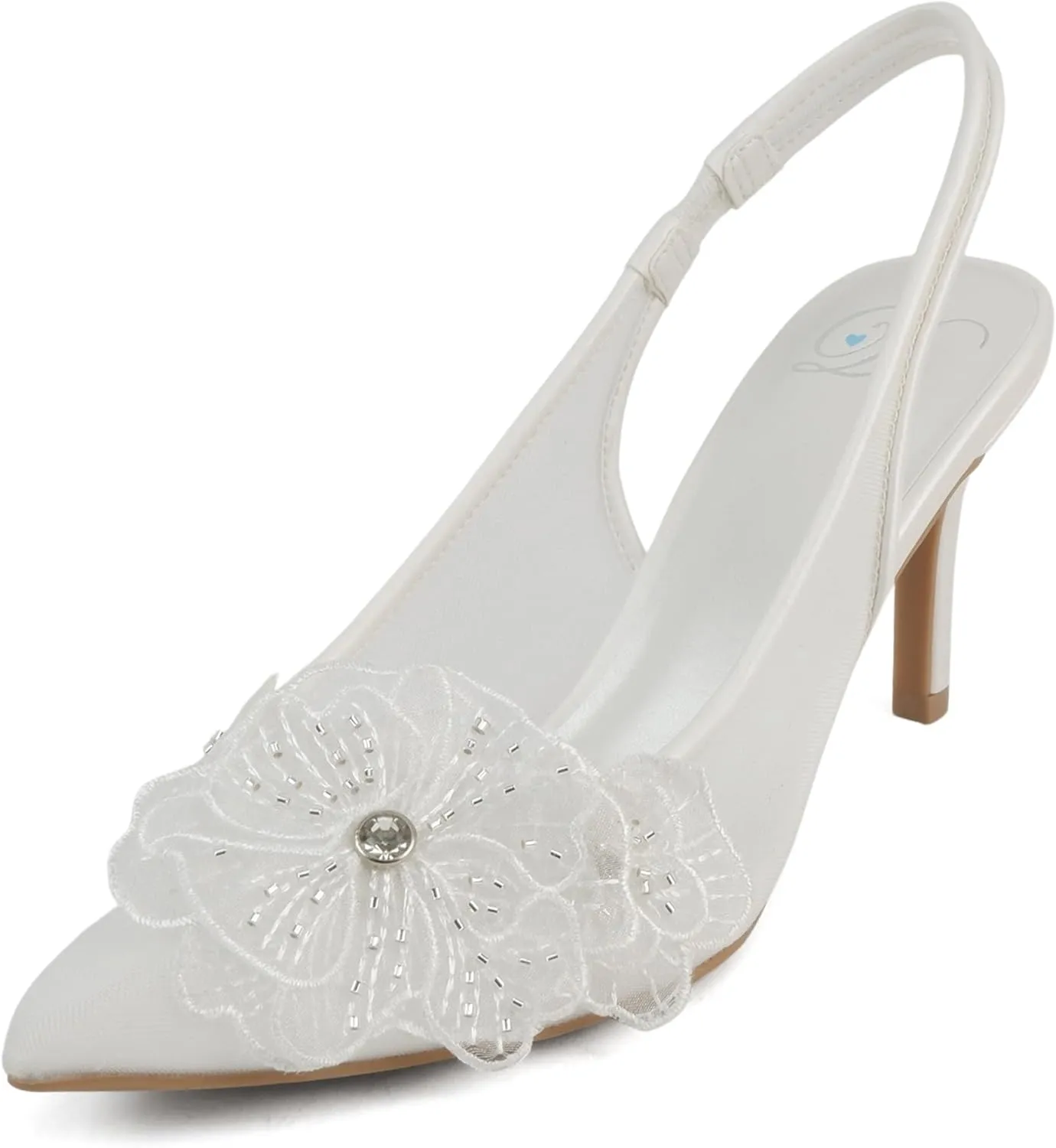 Delicious Beyond ~ Women Pointed Toe High Heel Bridal Dress Pumps