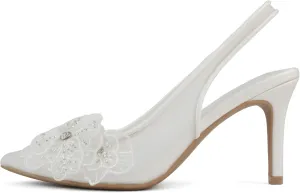 Delicious Beyond ~ Women Pointed Toe High Heel Bridal Dress Pumps