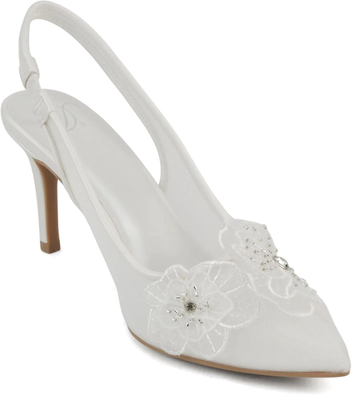 Delicious Beyond ~ Women Pointed Toe High Heel Bridal Dress Pumps