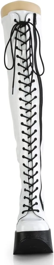 Demonia Women's Dynamite-300 Knee-high Boots