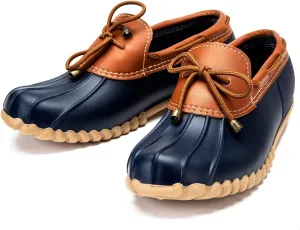 DKSUKO Snow Women's Waterpoof Loafer Shoes Slip On Flat Duck Shoe